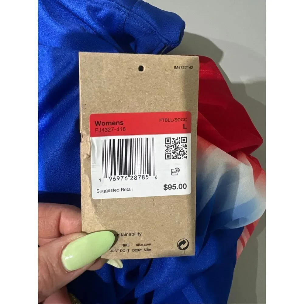 Nike Soccer National Teams USMNT 2024 Away Jersey Blue Large